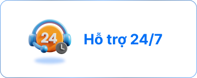 Hỗ trợ 24/7